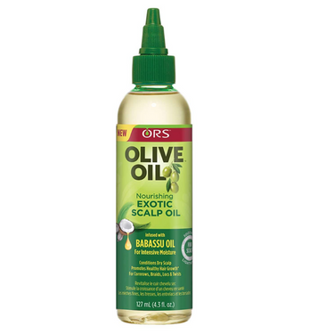 ORS Olive Oil Nourishing Exotic Scalp Oil – 4.3 fl oz - ANNS BEAUTY SUPPLY